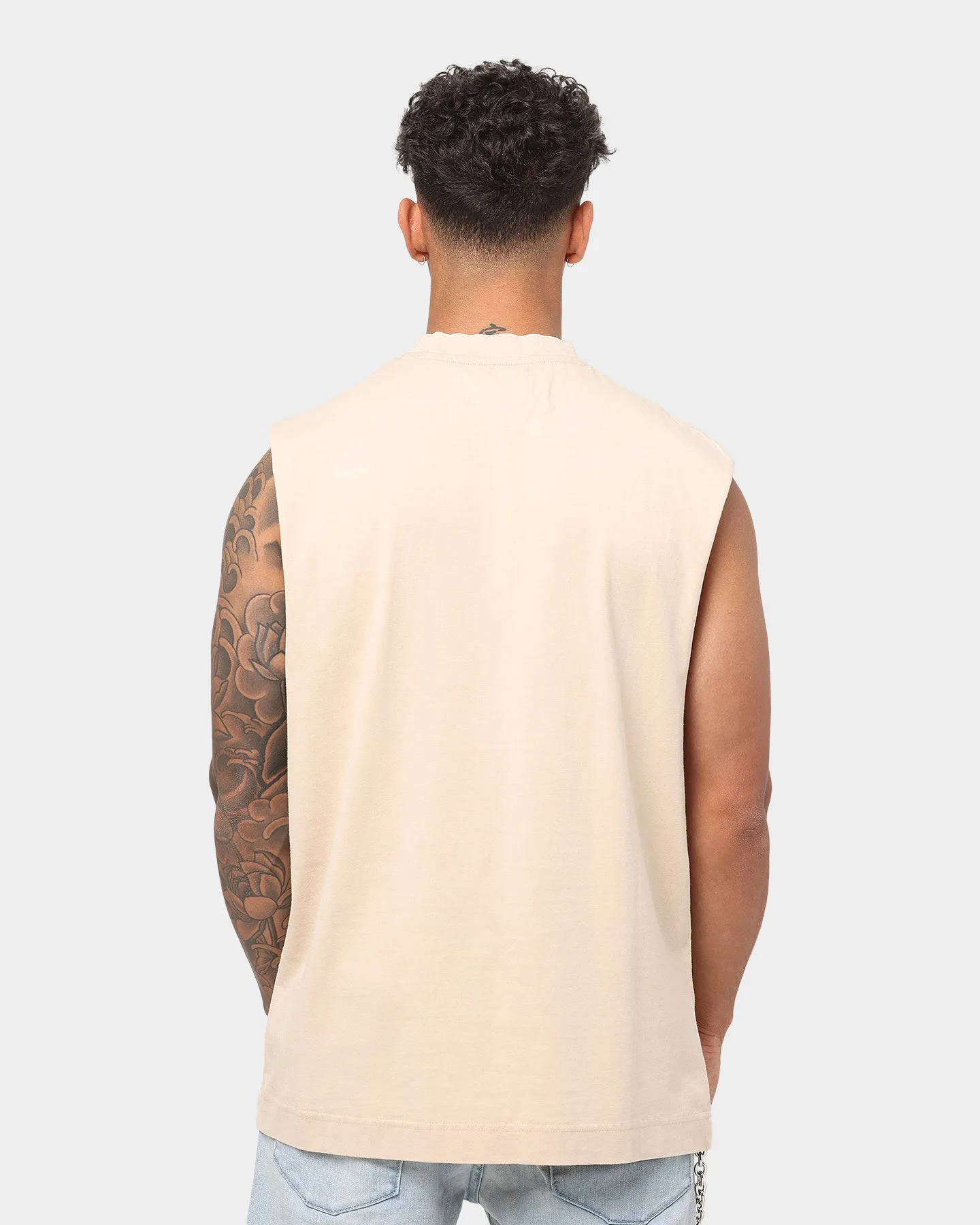 EN ES Heritage Muscle Singlet Tan