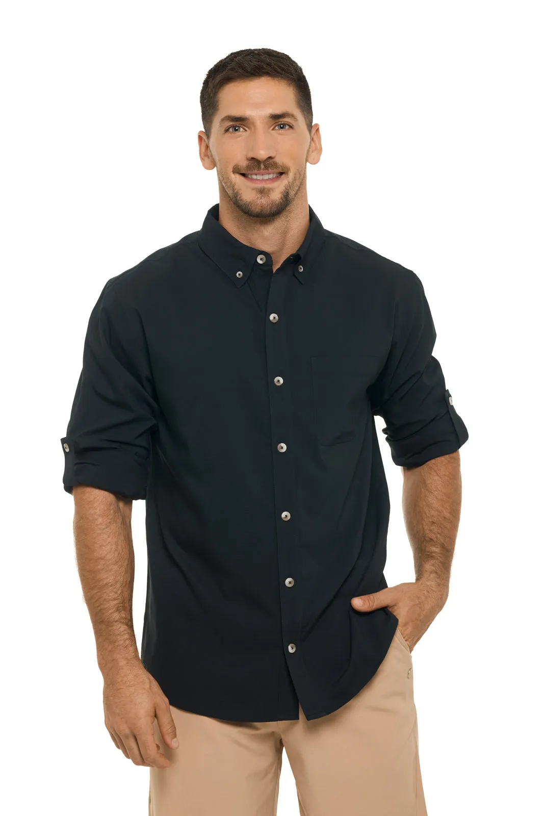 Men's Aricia Sun Shirt | Black