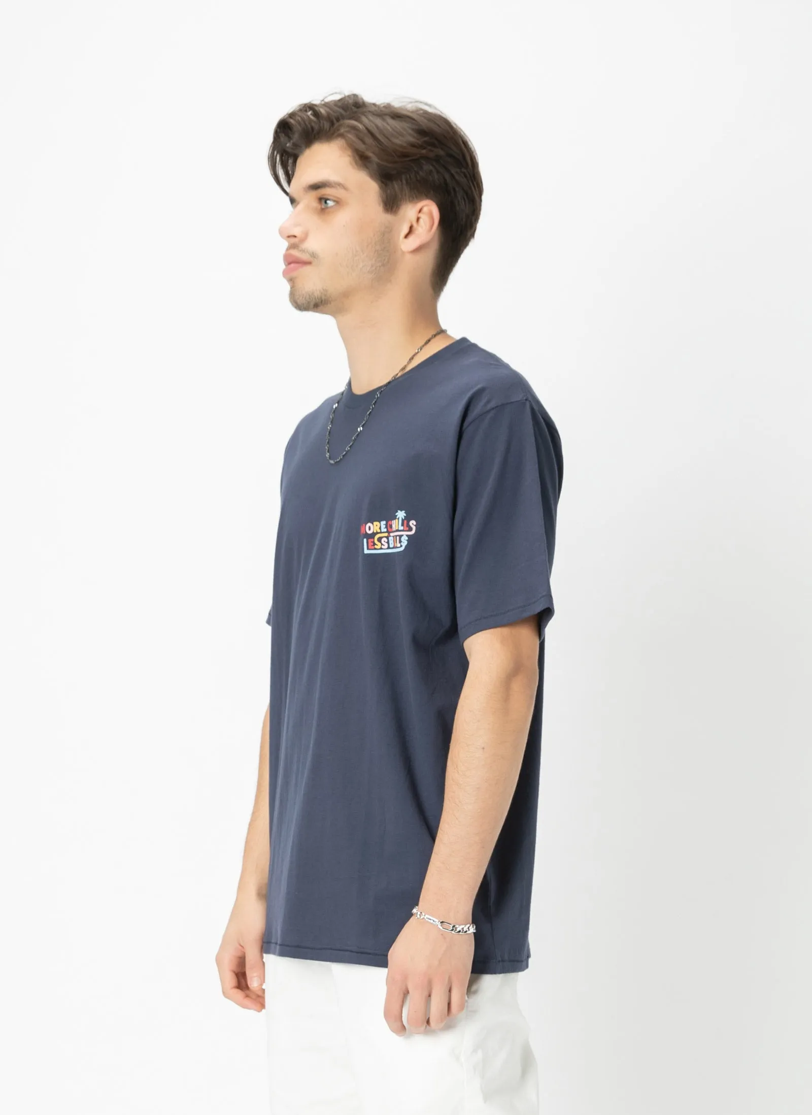 More Chills Tee Slate