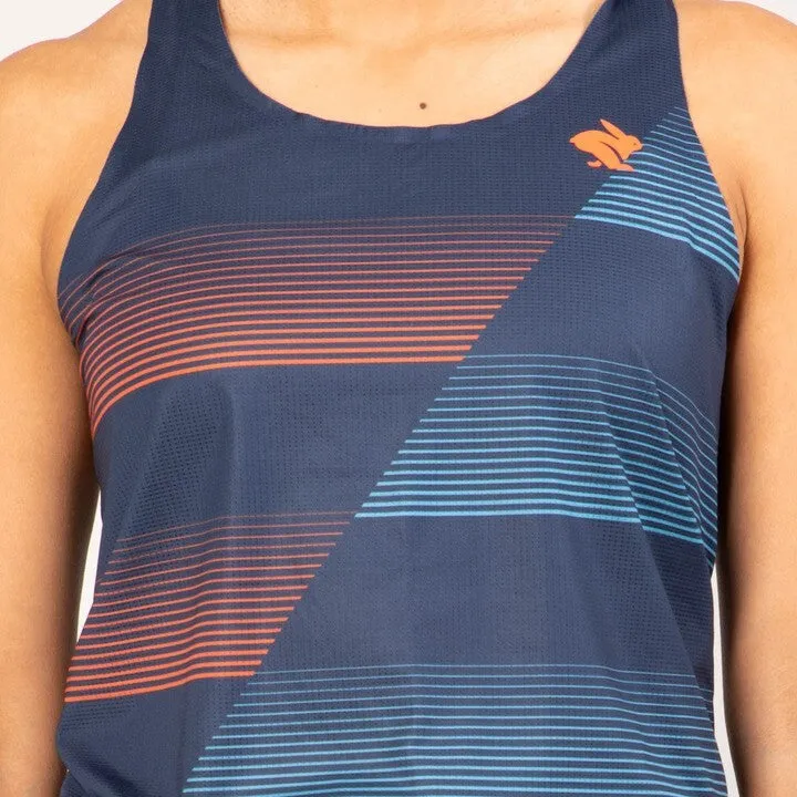 rabbit Speedeez Singlet | Dress Blue | Womens